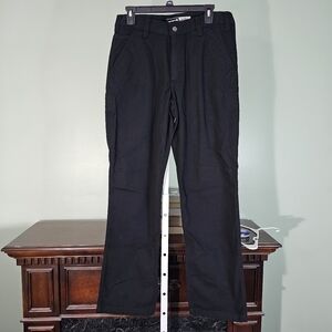 Mens Carhartt‎ Relaxed Fit Black Work Jeans 32x32